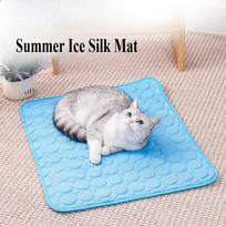 Breathable Mesh Cooling Pad for Cats, Small Dogs - Keeps Pets Cool, Comfortable,  Cooling Mat for Dogs, Stylish Pet Accessory 50x40 cm