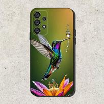 Hummingbird Phone Case For Samsung S25,S24,S21,S22,S23,S30,Ultra,S20,Plus,Fe,Lite,Note,10,9,5G Black Cover Samsung S225G