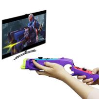 Splatoon Dedicated Game Gun for Switch Handle Splatoon 3 Shooting Game Gun Immersive Experience Designed for Switch Shooting Games Enjoy a Realistic violetinė