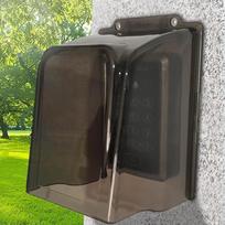 1pc Plastic Doorbell Rain Cover Anti-Glare Door Bell Cover For Access Control Keypad Fingerprint Scanners Time Attendance System China Mainland