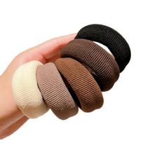 5Pcs Women Hair Ties Adjustable Elasticity Thickened Hair Bands No Scalp Irritation Hair Holder Versatile Hair