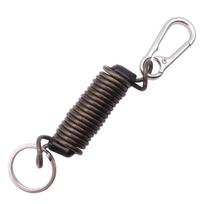 Spirals Spring Coil Stretchy Keychains Retractable Elastics Keychains AntiLost Spirals Key Keychains Theftproof Keyring