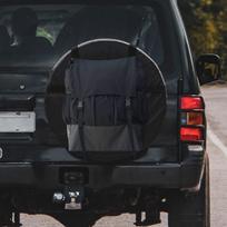 Spare Tire Equipment 600 Cloth 210 Leather Organizer Garbage Tool for SUV Car Outdoor