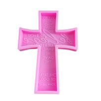 Cross Silicone Mold Epoxy Resin Mold Handcrafts Making Tool for DIY Crafts Cake Fondont Gum Paste Home Decorat 1