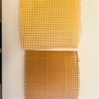 PE Rattan Wicker Material Sample for Furniture and Home Decor. 10cm*10cm sample