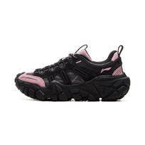 LiNing Dunes Cushioning Anti-Slip Wear-Resistant Breathable Height Increasing Low-Top Casual Shoes Women's Black Pink AGCU436-3 37