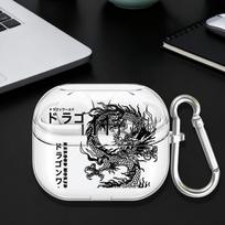 Case For Samsung Galaxy Buds 4Pro 2 2Pro 3 FE 3Pro 4 Pro Live Clear Earphone Cases Cover With Hook The Art World Of Dragons Buds 3 Pro