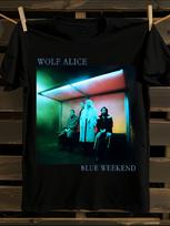 Wolf Alice Blue Weekend Band Logo T-shirt XL