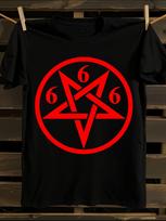 666 Pentagram Tshirt XL