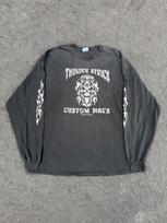 Vintage Y2K Motorcycle Biker Skill Flame Oregon PNW Men’s Shirt Black Size 3XL Unisex T-Shirt XXXXL