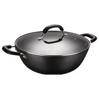 SUPOR 34CM Cast Iron Double-Handle Deep Wok