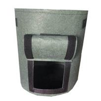 Foldable Soil Container for Plants Flowerpot Fabric Grow Bags with Handles And Side Hook Breathable Bag Vegetables Loop Opening Reinforced Stitching S