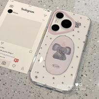 Slim Protective Phone Case Pura 80 Ultra 70 Minimalist Star Elephant Design Soft TPU Cover Women Huawei Pura 80