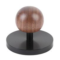Aluminum Alloy Coffee Hammer Spherical Wooden Handle Coffee Press Tool  Coffee Making 51mm