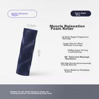 Keep Foam Roller, Leg Massager, Spiked Massage Stick, Roller Yoga Column for Men And Women, Classic Model in Dark Night Blue