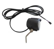 Jiande WUXING 24v 36v 48v E Bike Bicycle Bike Front Led Head Light Frame&300lm juoda
