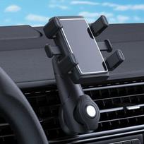 Gravity Car Phone Holder Air Vent Clip Mount 360° Rotation Cellphone Bracket Stand Support juoda