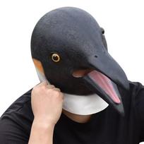 Penguin Latex Mask Cosplay Costume For Halloween And Party Events