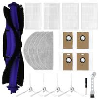 19/31 Pcs For Narwals For Freos S Robot Vacuum Cleaner Main Brush, Filter, Mop Cloth, And Dust Bag Replacement Accessories