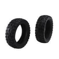 2 vnt. motorolerio vakuumo padanga 10x2.75 6.5 Neslystanti, nepraduriamas elektrinio motorolerio padanga su vožtuvu sniegui, smėliui, žvyrui black