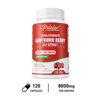 Gudobelės ekstrakto kapsulės, 8000mg, 20:1 Didelė koncentracija, Skatina virškinimą, Tinka suaugusiems 120