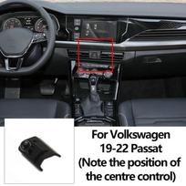 Skirta VW Automobilio Telefono Laikiklio Stovo Pagrindas 17mm Rutulio Pritvirtinimo Laikiklis, skirtas Golf Magotan Touareg Polo CC Sagitar Passat For 19-22yr PASSAT gray