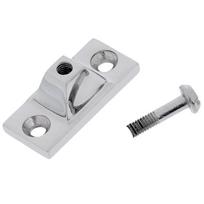 X95-2 Pieces Marine Deck Hinge Boat Bimini Top Fitting Hardware sidabras