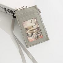 Neck Lanyard Card Badge Holder Coin Purse ID Card Holder Student Card Bag  Office Supplies pilka