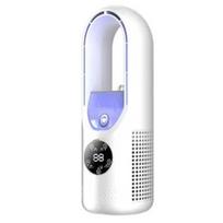 Mini Air Cooler with Humidification Cooling Fan Air Conditioning Fan LED Display 6 Wind Speed Settings Night Light balta