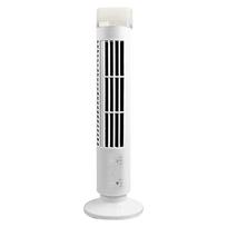 2026 New Upgrade Mini Tower Fan 3W Vertical Air Conditioning Fan Bladeless With Light USB Plug-in Or Battery Powered 2-speed For