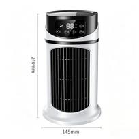 Portable Air Conditioner USB Mini Air Conditioner Air Cooler Fan Water Cooling Fan Air Conditioning Air Cooler for Home Office USB Type-C balta