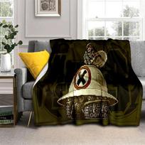 Retro Game Metal Slug Gamer Cartoon Blanket,Soft Throw Blanket for Home Bedroom Bed Sofa Picnic Travel Office Cover Blanket Kids Size: 75*100cm, Weight: 230 GSM