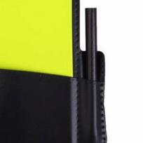 3PCS Foldable Referee Warning Cards Side Pen Holder Card Wallet Protective Case  School Sports 3 pcs