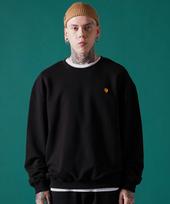 Upper Strop [Up9024] Comma Wappen Basic Sweatshirt Black L