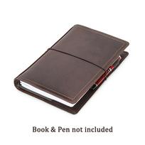 Custom Size Full Grain Leather Bible Cover RFID Blocking Book Sleeve Pouch with Card Slot & Pen Loop for Travel Church Daily Use (Coffee,A5) kava