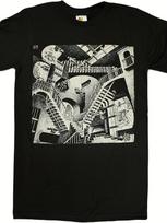 Men'S Relativity Graphic T-Shirt by M.C. Escher, Made from Lightweight And Bre L