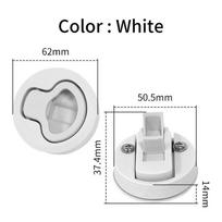 1Pcs Plastic Boat Deck Hatches Flush Pull Slam Latch Mount Latch Lift for Yacht Deck Hatches Locking Locker Boat Accessories balta