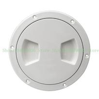 5 inch Non-Slip Deck Plate Corrosion Resistant Marine Access Boat Inspection for Hatch Cover Plate for Marine Boating Wa balta