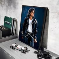 M-Michael J-Jackson Dainininko Plakato Lipdukai Tapyba Sieninė Tapetai HD Sienos Lipdukai Miegamojo Svetainės Namų Lipnūs Dekoras Dovana (as the picture,15X20cmNoframe) gray