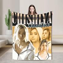Niragi Suguru Alice in Borderland Blanket Travel Flannel Throw Blanket For Bedroom Soft Warm Design Quality Bedspread Size: 75*100cm, Weight: 230 GSM