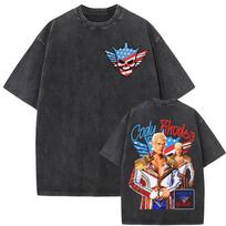 Cody Rhodes The American Nightmare Grafinis Marškinėlis Unisex Moteriška Mada S Vintage Išplauti Marškinėliai Laisvalaikio Medvilninis Per dydį Marškinėlis S įvairiaspalvis