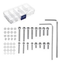 Professional Headshell cartridges Mounting Kit   Steel Bolts Hexagonal Socket 1