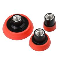 1/2/3inch Plate Backing Pad Sanding Polishing Pad Holders Atapter For Car Washing Care Sponges Pad Back Disc Adapter 1