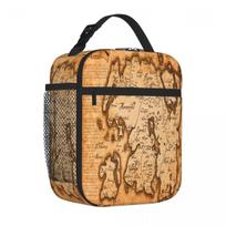 Bestselling Map Of Tamriel Elder Scrolls IV Oblivion Classic Food Tote Bag School Break Time Travel Lunch Bag One Size