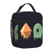 Bestselling Slay The Spire Donu And Deca Polka Dot Large Lunch Bag Weekend Getaway Adjustable Strap Lunch Bag One Size