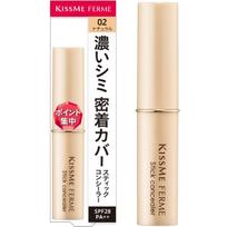 Kiss FERME Stick Concealer 02 Natural 3.2g Covers dark spots tightly Waterproof