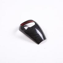 For BMW M3/M5/M6 E90 E93 E60 E61 E63 E64 Real Carbon Fiber Interior Accessories Gear Shift Knob Head Cover Trim Protection