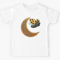 Ramadan Crescent Moon Ladybug  Kids T-Shirt 130