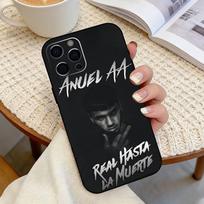 A-Anuel AA-Real Hasta La Muerte   Phone Case For iPhone 17, 16,15,14,13,12,11 Plus,Pro Max, Others Soft Black Cover iPhone16Pro