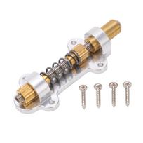 Silver+Golden Guitar Tremolo Stopper With Screws Bridge Stabilizer  For Electric Guitar